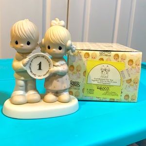 Precious Moments 1 yr. Wedding Anniversary